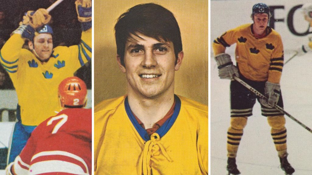 Ulf Sterner, Dick Yderström och Anders Hedberg.