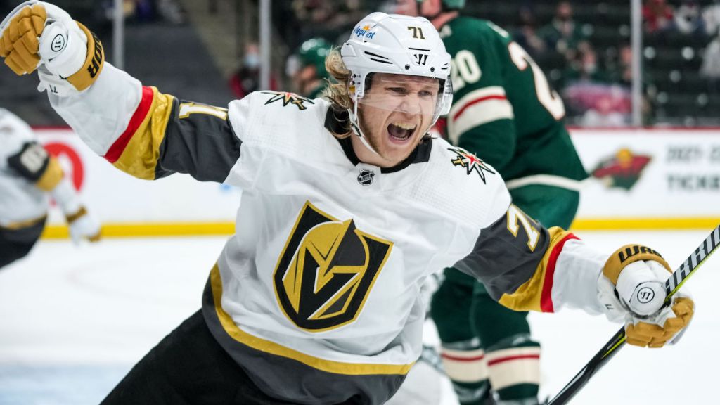 William Karlsson firar i Vegas Golden Knights.