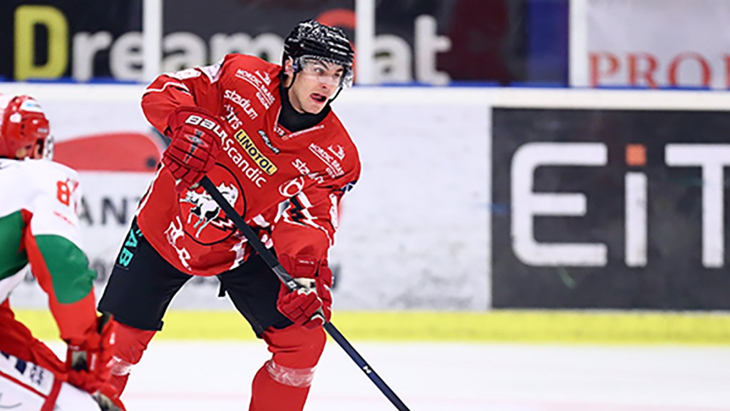 161209 Vita HŠstens Rickard Palmberg under ishockeymatchen i Hockeyallsvenskan mellan Vita HŠsten och Mora den 9 december 2016 i Norrkšping. Foto: Josefine Loftenius / BILDBYRN / Cop 111