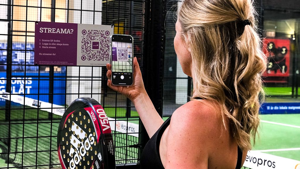 Nya streamingtjänsten för alla padelspelare och tränare — helt gratis