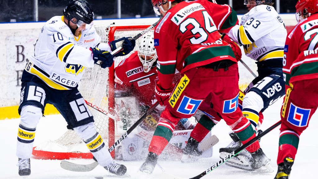 Hockeyallsvenskan f&ouml;rl&auml;nger grundserien med en vecka