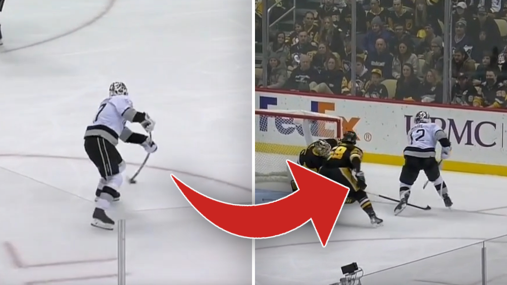 Jacob Moverare stod f&ouml;r f&ouml;rsta NHL-po&auml;ngen