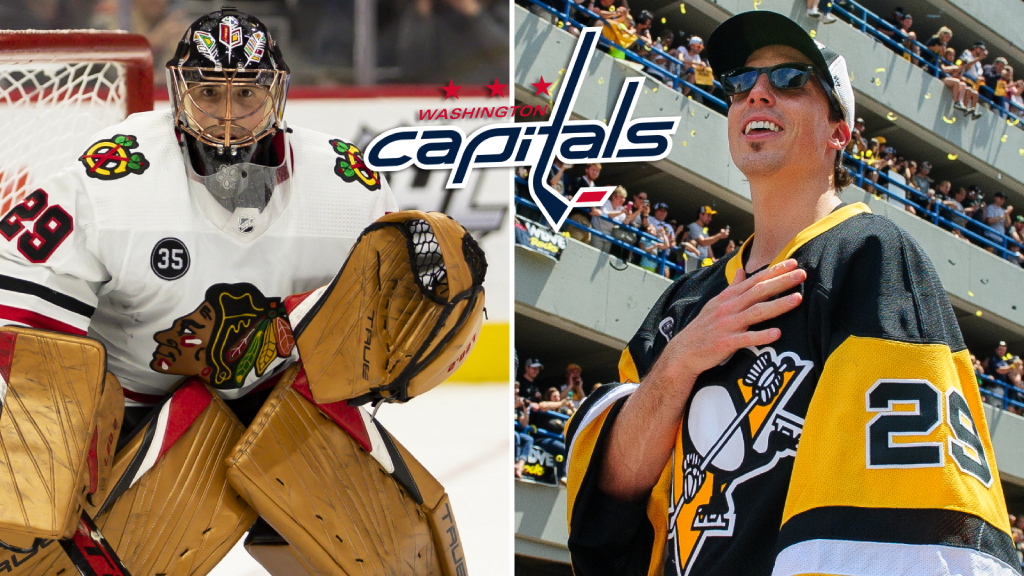 Marc-Andr&eacute; Fleury kan nobba Washington Capitals