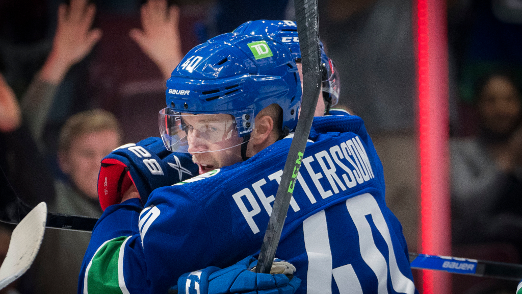Elias Pettersson f&ouml;rl&auml;ngde po&auml;ngsviten