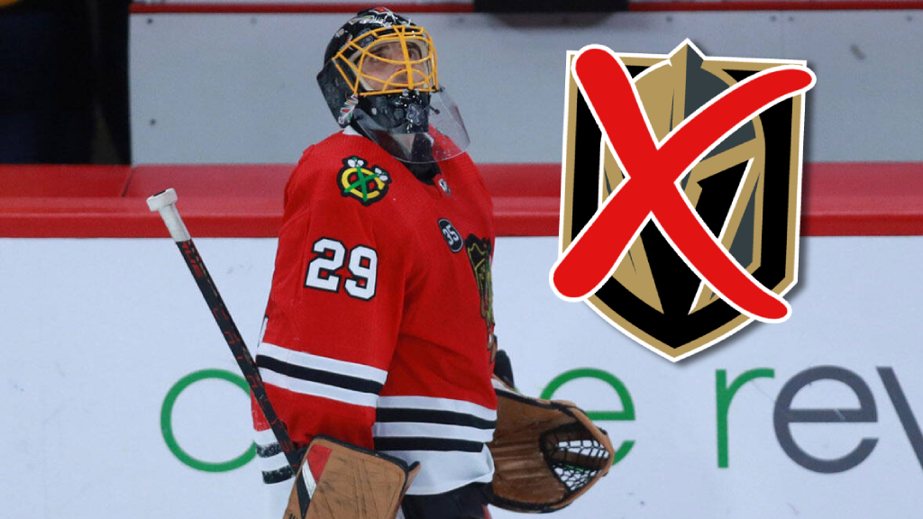 Vegas inte intresserade av Marc-Andr&eacute; Fleury
