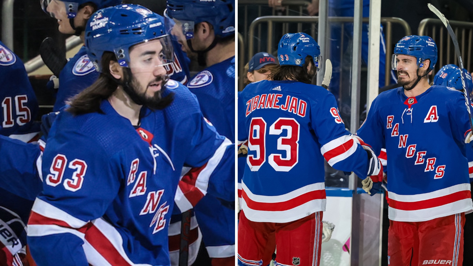 Mika Zibanejad med tv&aring; po&auml;ng n&auml;r New York Rangers slog Florida Panthers
