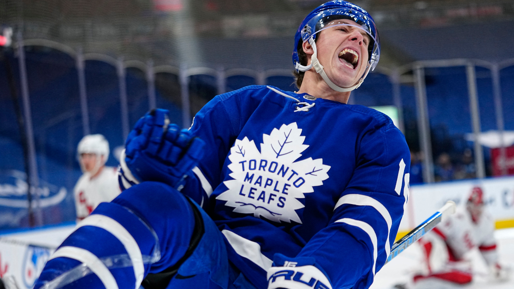 Mitch Marner f&ouml;rl&auml;ngde m&aring;lsviten till &aring;tta matcher