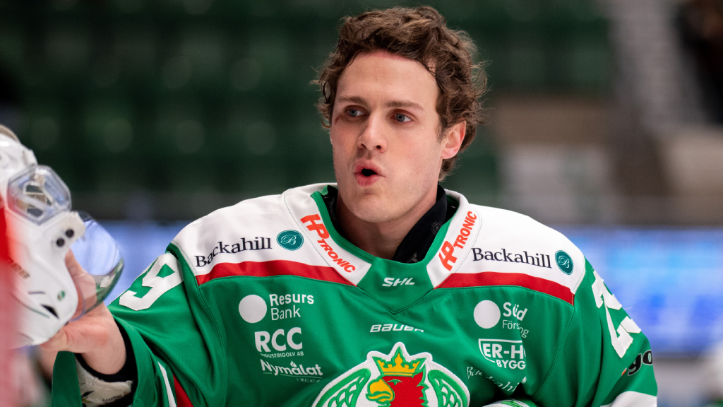 Tyler Kelleher om flytten fr&aring;n R&ouml;gle till HV71: &rdquo;Gick v&auml;ldigt fort&rdquo;