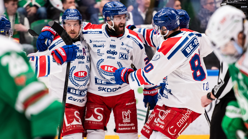 Oskarshamns skr&auml;ll &ndash; vinner f&ouml;rsta kvartsfinalen mot R&ouml;gle