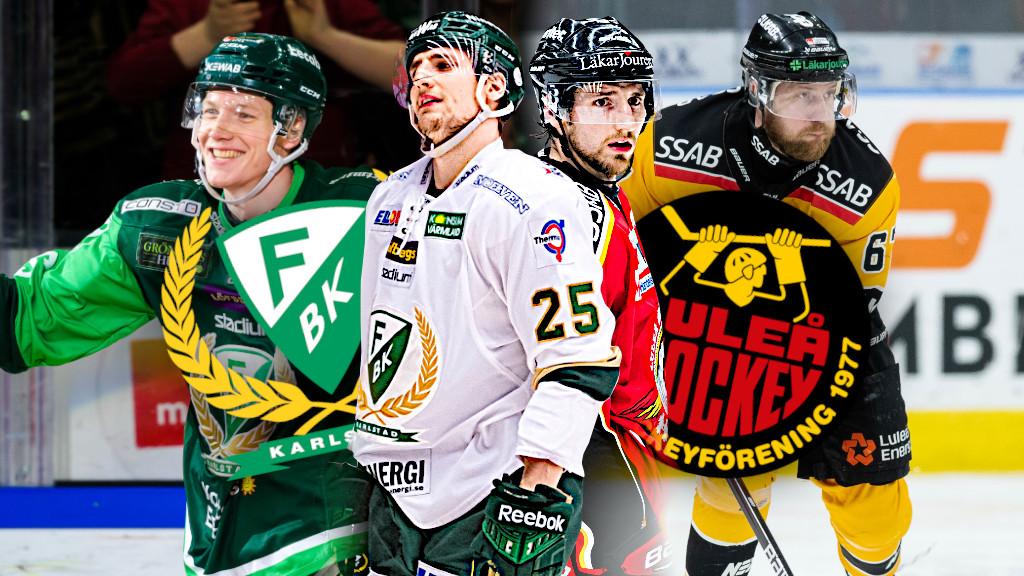 Anton Hedman inf&ouml;r SM-finalen mellan Lule&aring; och F&auml;rjestad