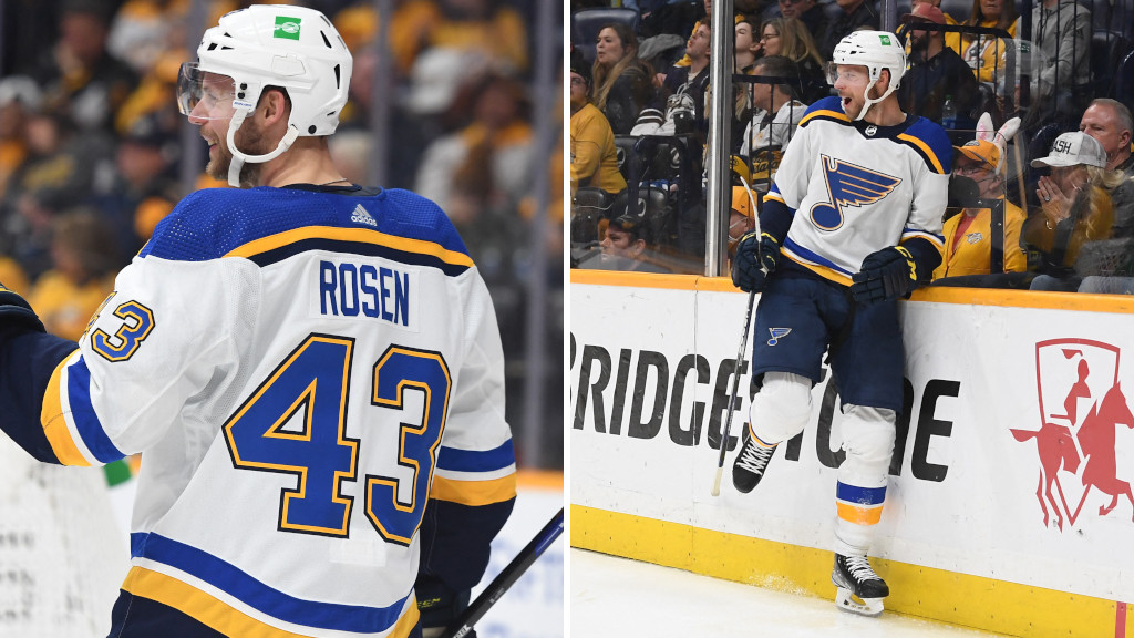 Calle Ros&eacute;n tv&aring;m&aring;lsskytt mot Nashville