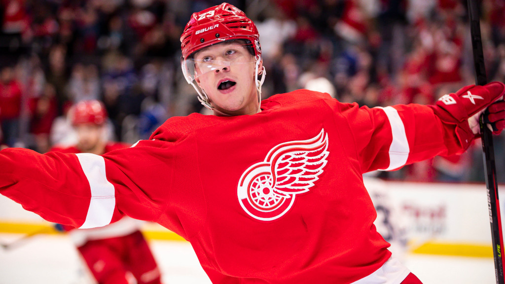 Lucas Raymond br&ouml;t torkan &ndash; n&auml;r Detroit f&auml;llde m&auml;staren