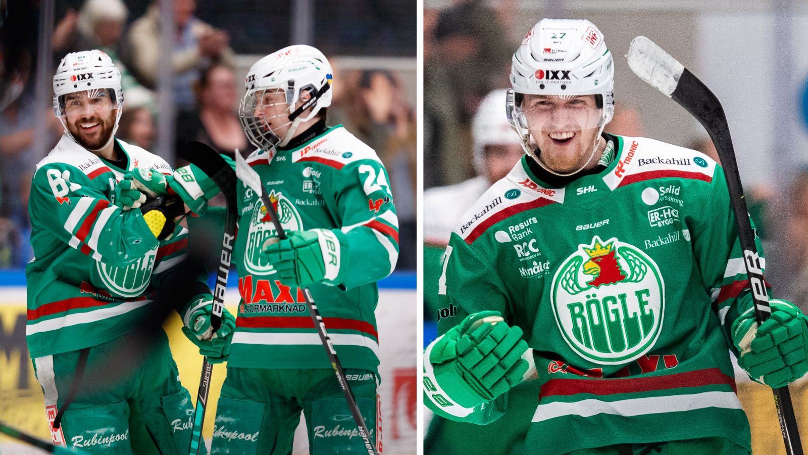 R&ouml;gle vaknade till liv och reducerade matchserien