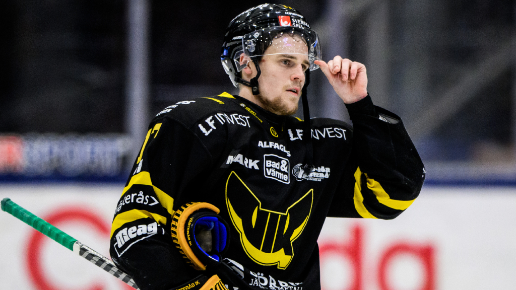 William Wikman l&auml;mnar V&auml;ster&aring;s f&ouml;r SHL-spel