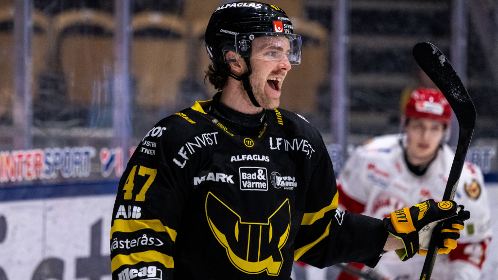 Logan Roe l&auml;mnar V&auml;ster&aring;s &ndash; klar f&ouml;r Black Wings Linz