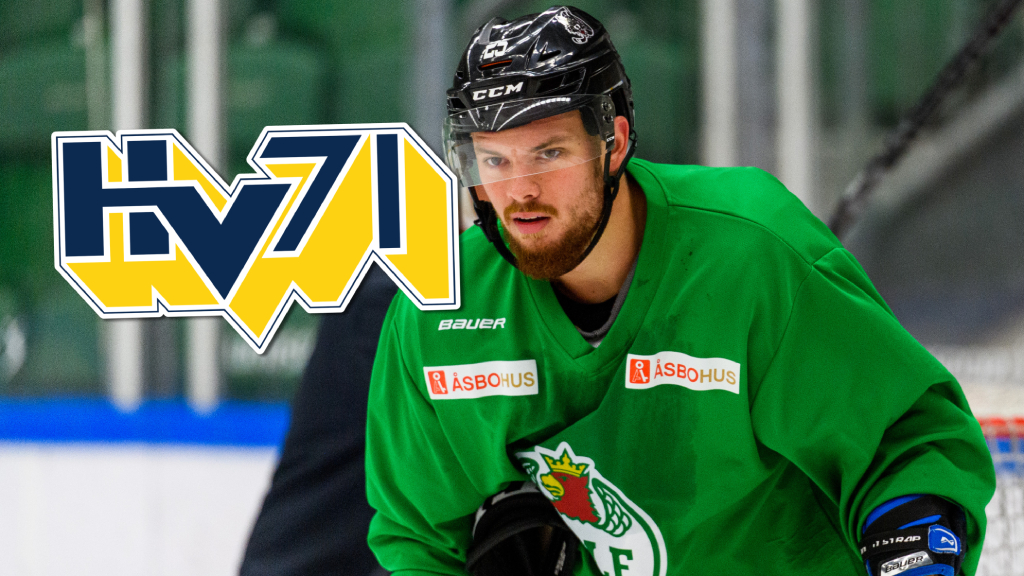 Lucas Elvenes skriver p&aring; f&ouml;r HV71