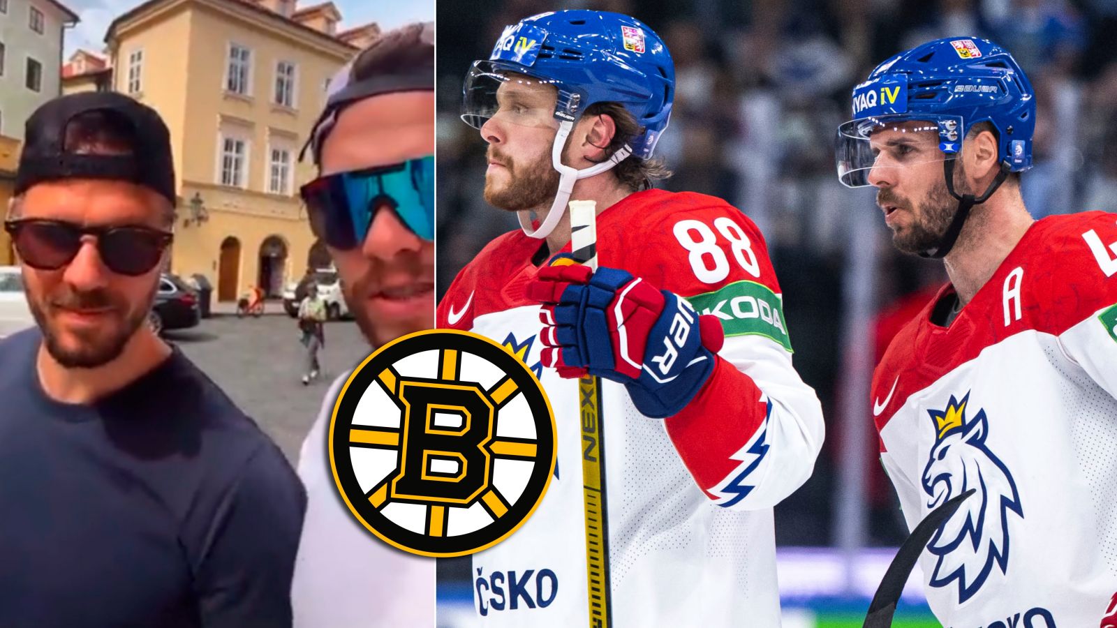 David Pastrnak f&ouml;rs&ouml;ker locka tillbaka David Krejci till Boston