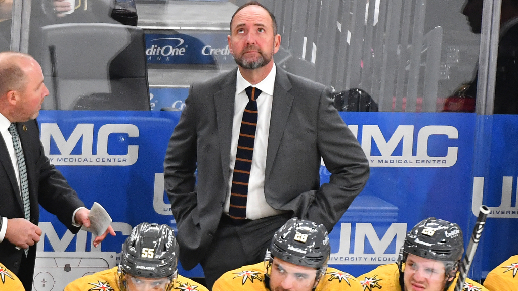 Pete DeBoer f&aring;r sparken av Vegas Golden Knights