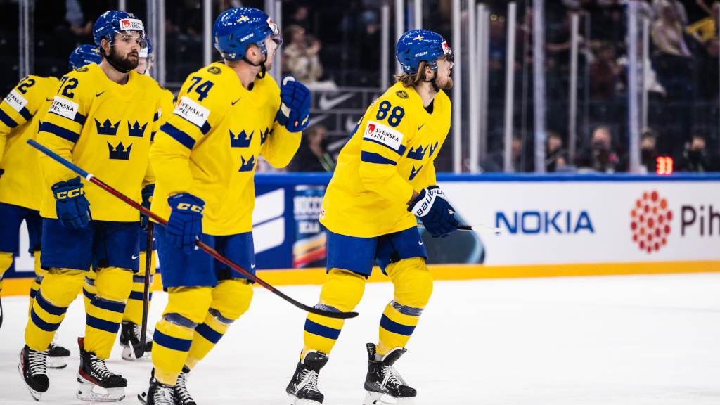 Tre Kronor upp i topp &ndash; efter Nylanders fulltr&auml;ff