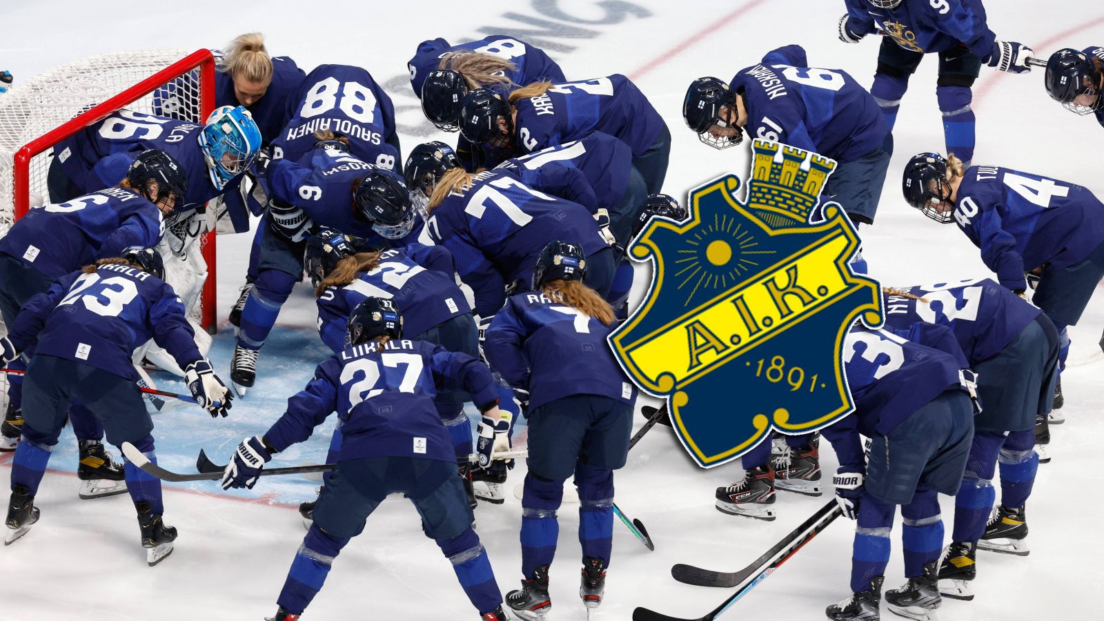 Eve Savander skriver p&aring; f&ouml;r AIK