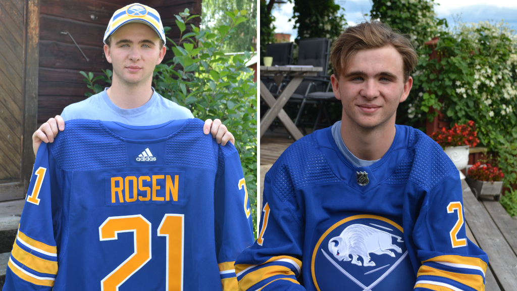 Isak Ros&eacute;n skriver NHL-kontrakt med Buffalo
