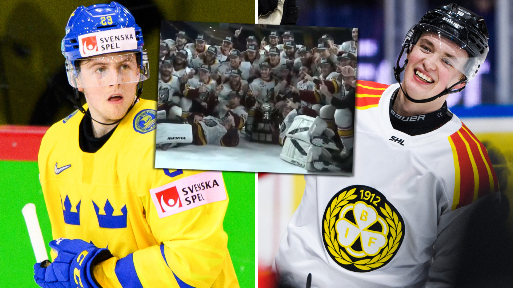 Jesper Sellgren och Noel Gunler Calder Cup-m&auml;stare med Chicago Wolves