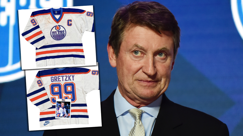 Wayne Gretzkys tr&ouml;ja s&aring;ld f&ouml;r 14 miljoner kronor
