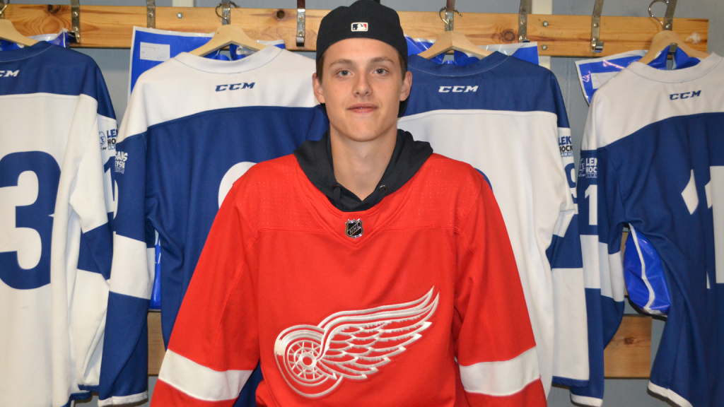 Anton Johansson draftades av Detroit: &rdquo;Kronwall sa grattis&rdquo;