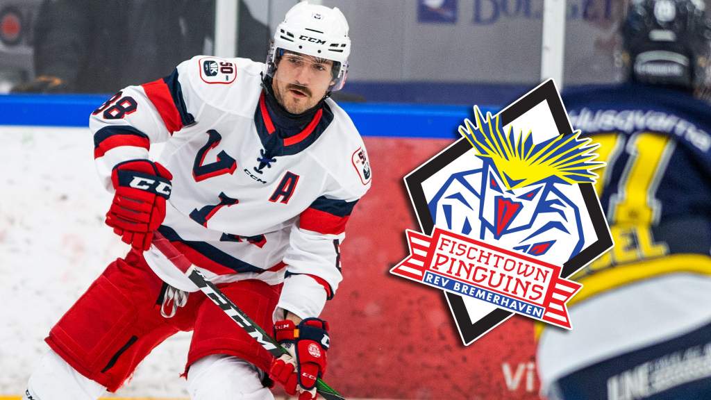 Skyler McKenzie skriver p&aring; f&ouml;r tyska Fischtown Pinguins