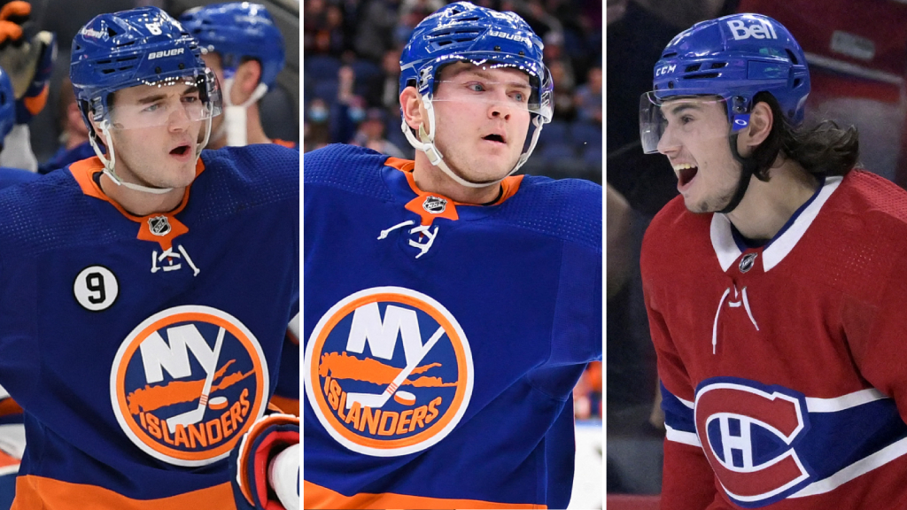 New York Islanders f&ouml;rl&auml;nger med Noah Dobson, Kieffer Bellows och Aleksandr Romanov