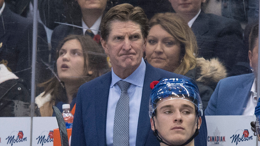 Mike Babcock l&auml;mnar sitt tr&auml;naruppdrag