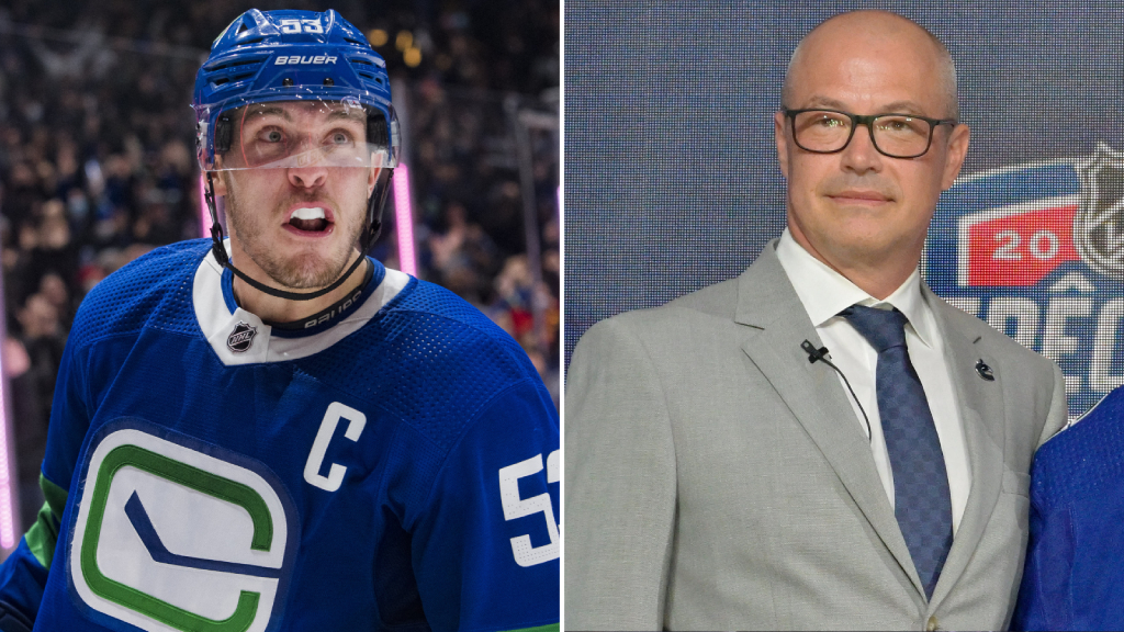 Patrik Allvin vill f&ouml;rl&auml;nga Bo Horvats kontrakt med Vancouver Canucks