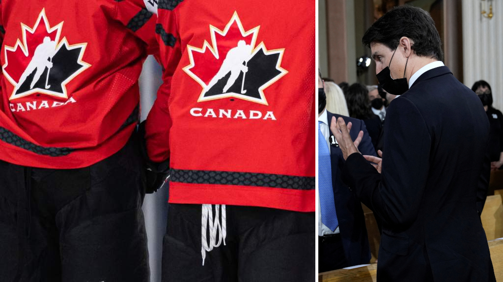 Justin Trudeau d&ouml;mer ut Hockey Canada