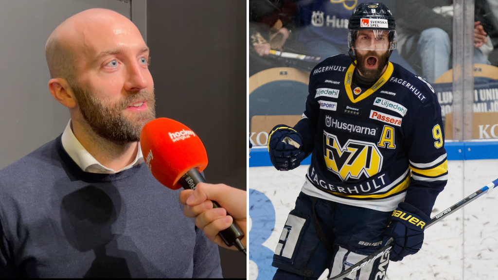 TV: R&ouml;gleikonen har blivit kapten i HV71: &rdquo;Jag &auml;r j&auml;ttestolt"