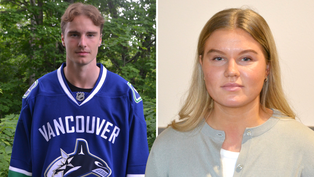 Maja Nyl&eacute;n-Persson om v&auml;nnens NHL-chans: "Ska bara forts&auml;tta vara Nisse"