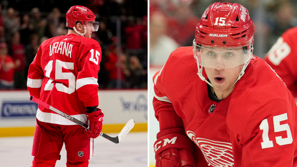 Jakub Vr&aacute;na skrivs in i NHL:s assistansprogram