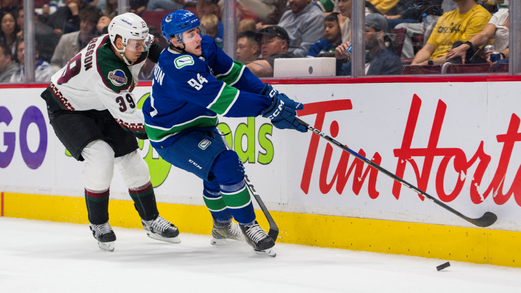 Linus Karlsson med sitt f&ouml;rsta AHL-m&aring;l &ndash; avgjorde matchen
