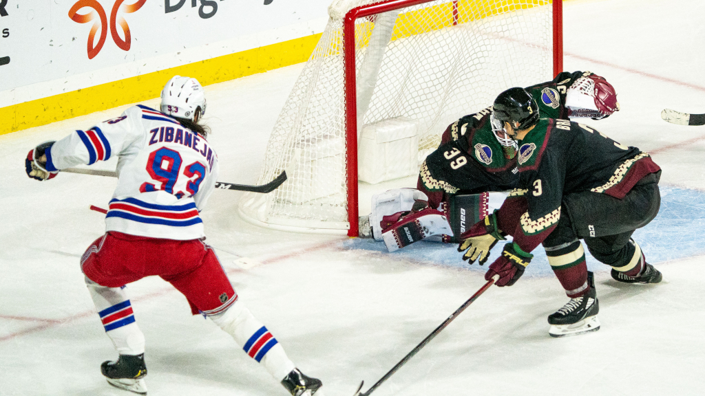 Rangers pressades av Coyotes &ndash; d&aring; blev Mika Zibanejad matchhj&auml;lte