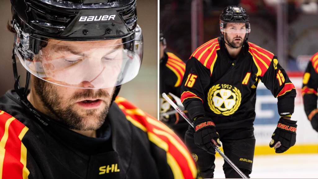 Simon Bertilsson n&auml;rmar sig &aring;terkomst efter fotfrakturen