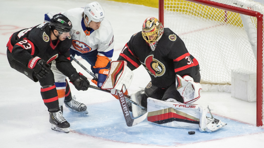 Anton Forsberg hoppade in &ndash; och ledde Ottawa till seger