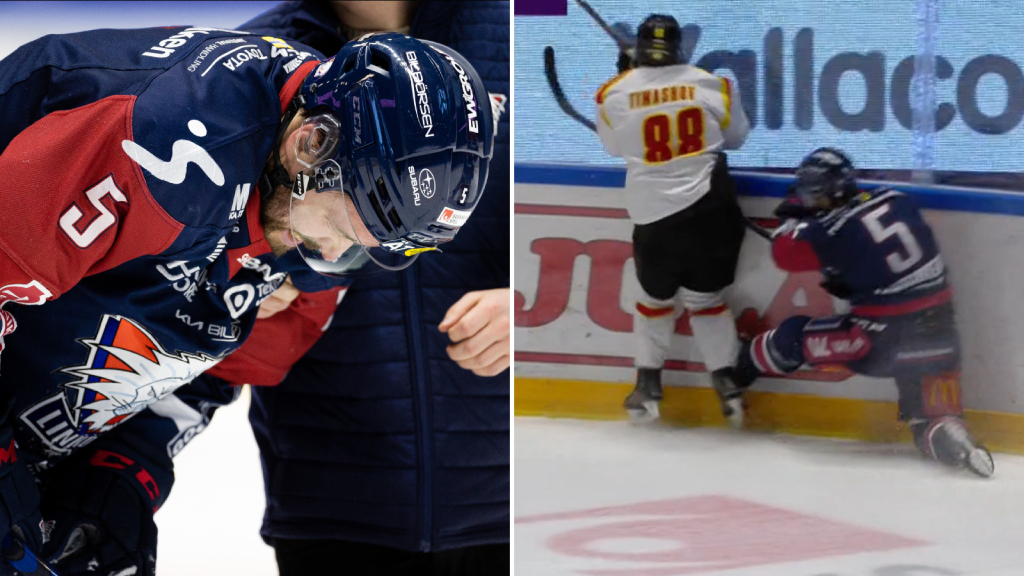 Oscar Fantenberg klev av efter Dmytro Timashovs tackling: “Onödig”