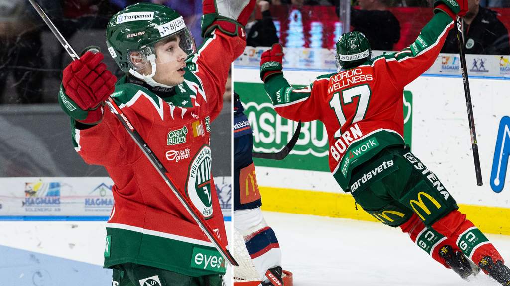 Isac Borns galna succé - satte första och andra SHL-målet