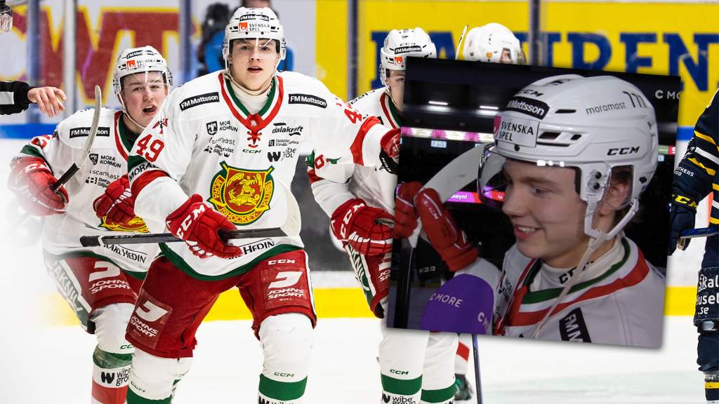 Noah Steen debuterade i viktiga slutspelsmötet - nätade direkt
