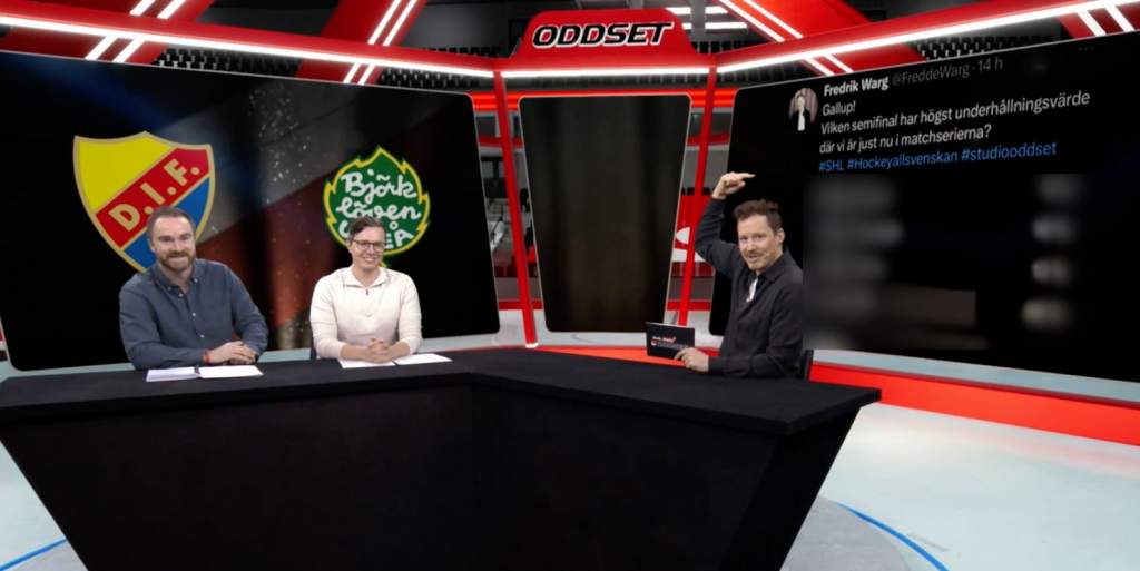 TV: Studio Oddset Hockey om de glödheta semifinalerna