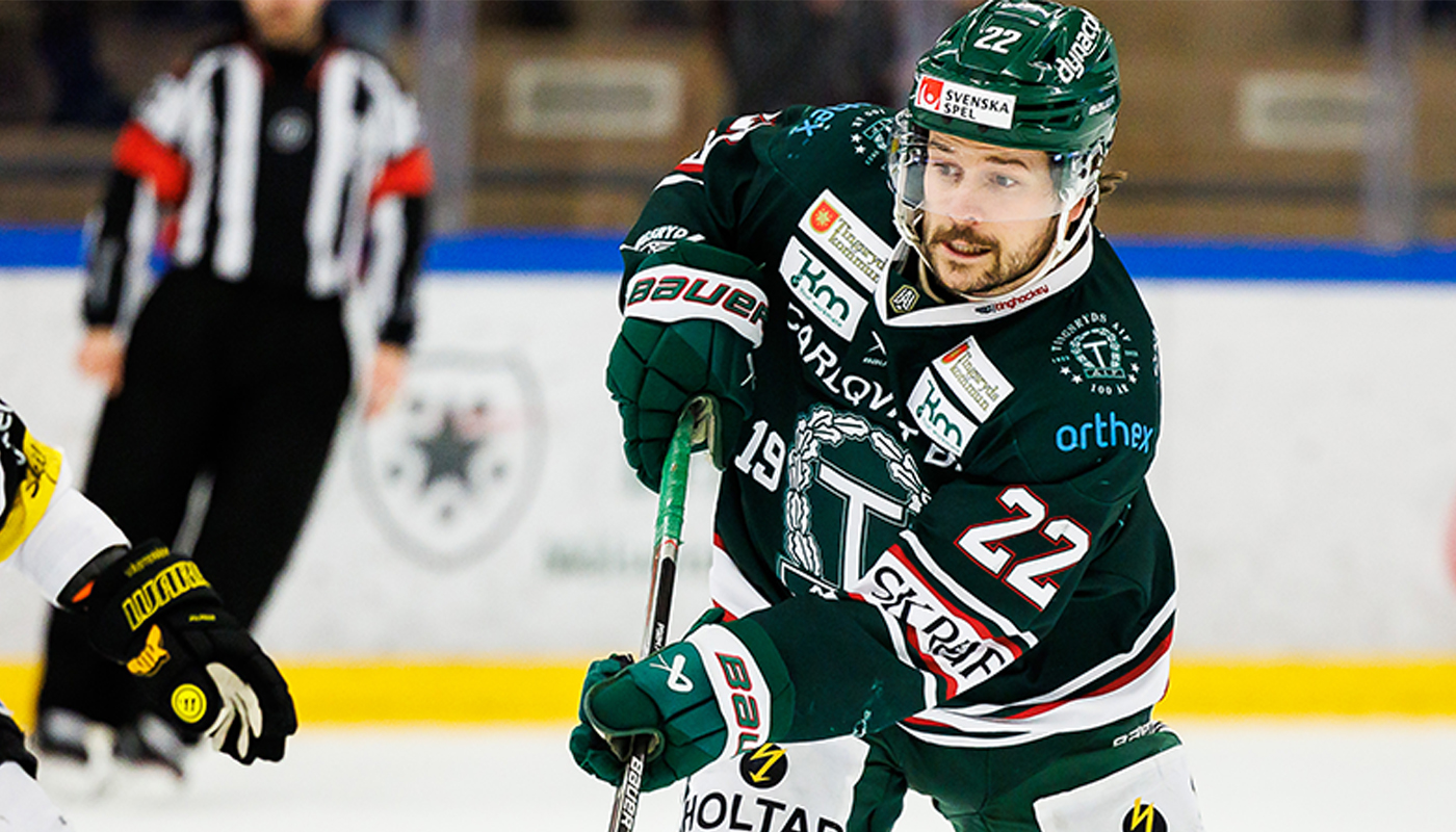 Tobias Björklund kliver ner i HockeyEttan igen