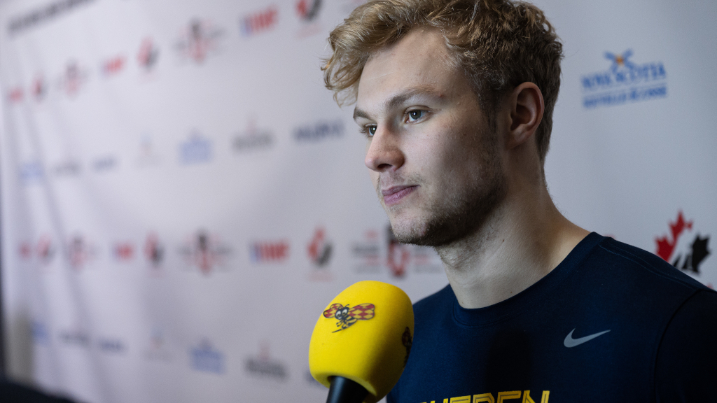 Fabian Lysell siktar på NHL-plats i Boston: "Ska göra allt"