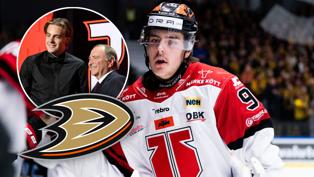 Leo Carlsson siktar på NHL-spel i höst: "åker över med målet att ta en plats"