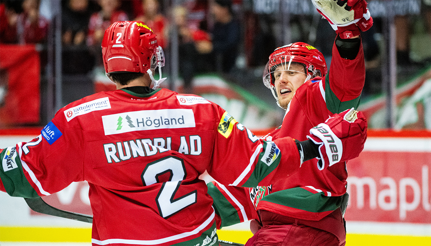 SHL-hockey i Ö-vik igen - då bjöd Johan Södergran på show