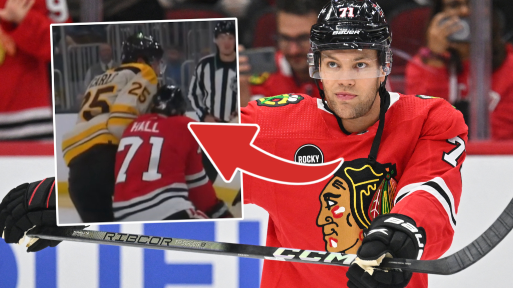 Taylor Hall skadad  – efter nattens smäll: "Blindside"