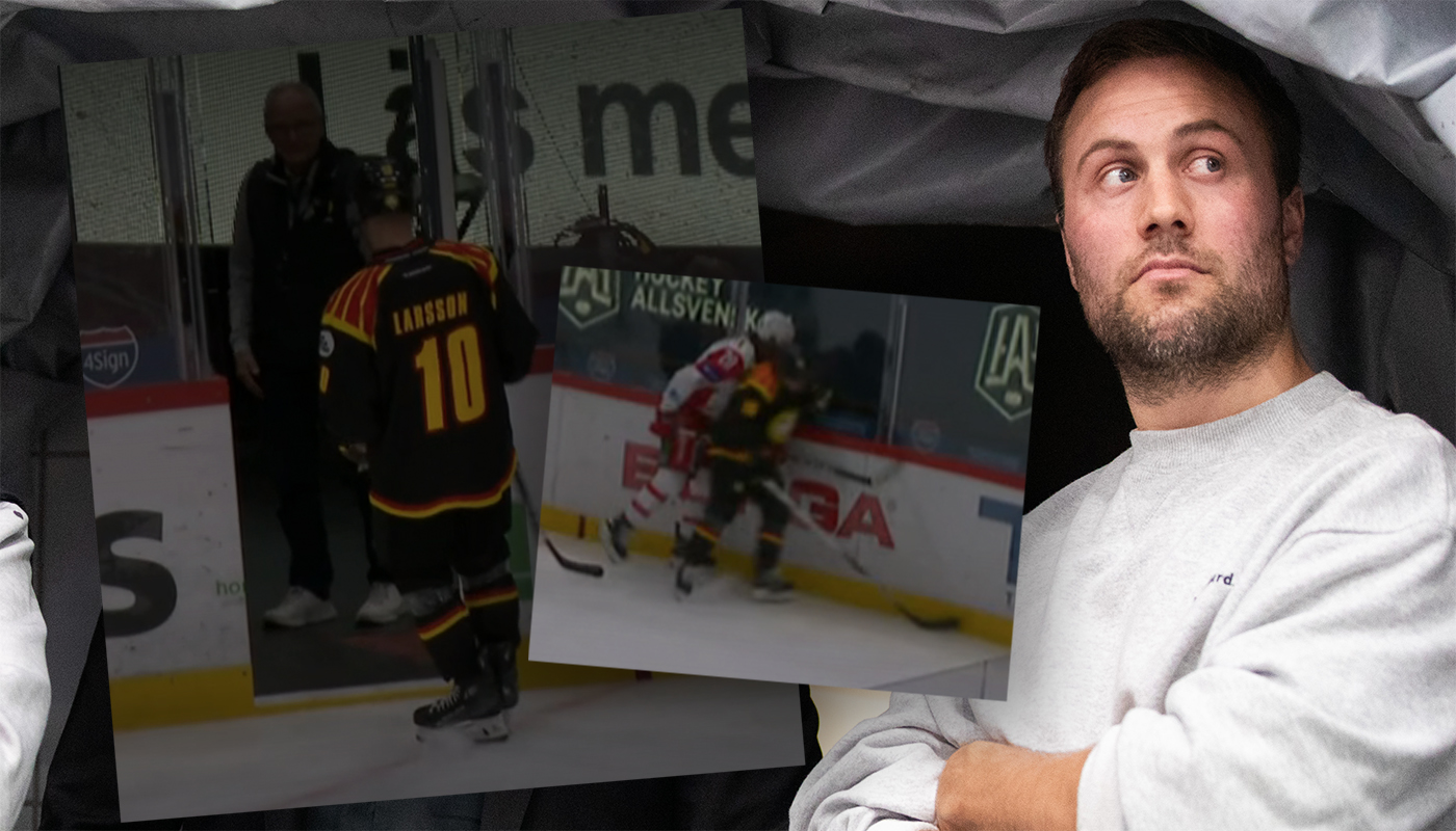 Kort säsongsdebut för Johan Larsson - fick matchstraff